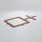 Ekena Millwork Medium Carlisle Decorative Fretwork Wood Wall Panels, Walnut, 26 7/8"W x 15 3/8"H x 3/8"T WALW16X16X0375CARWA - alternate 4